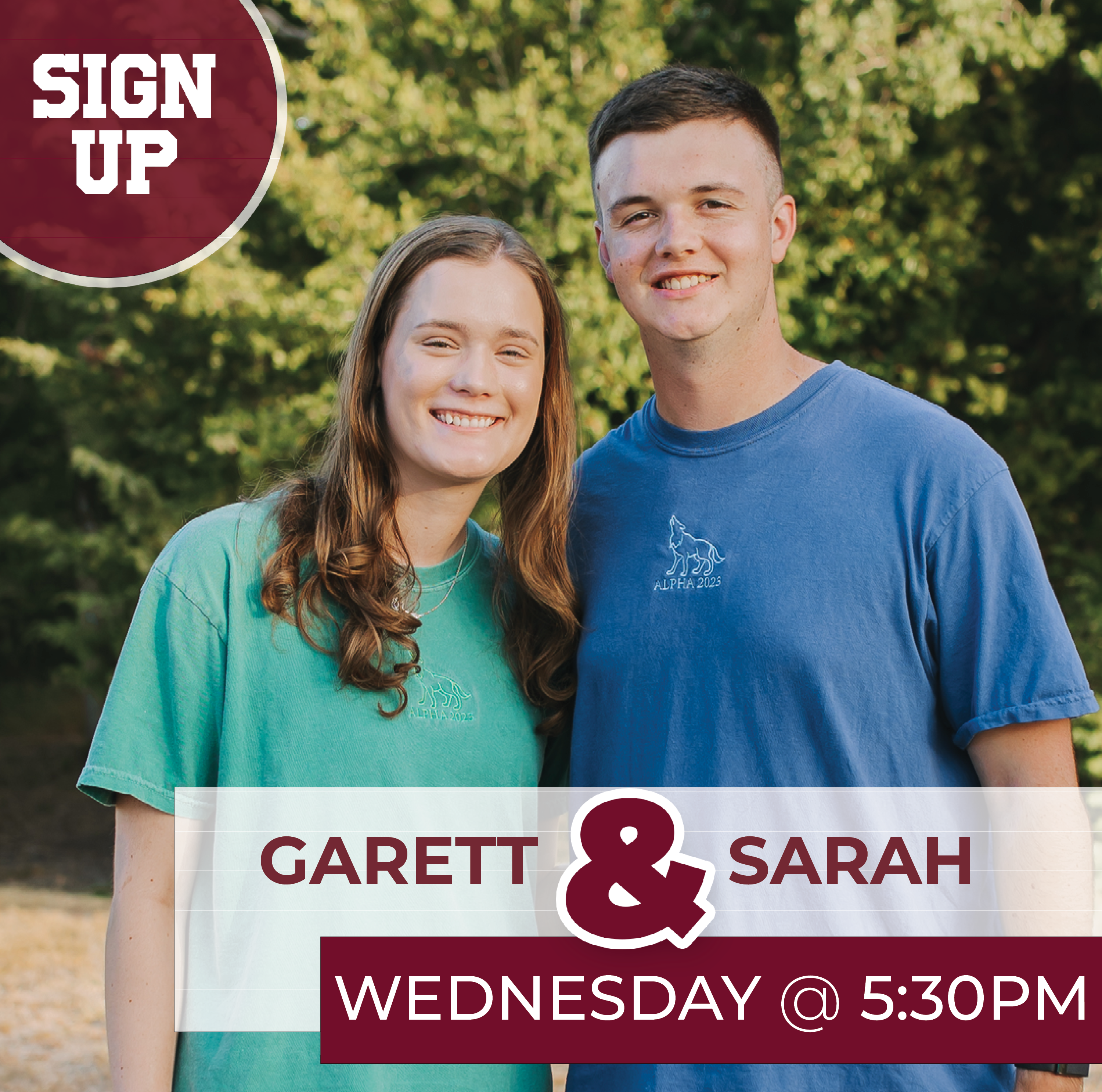 Garett & Sarah